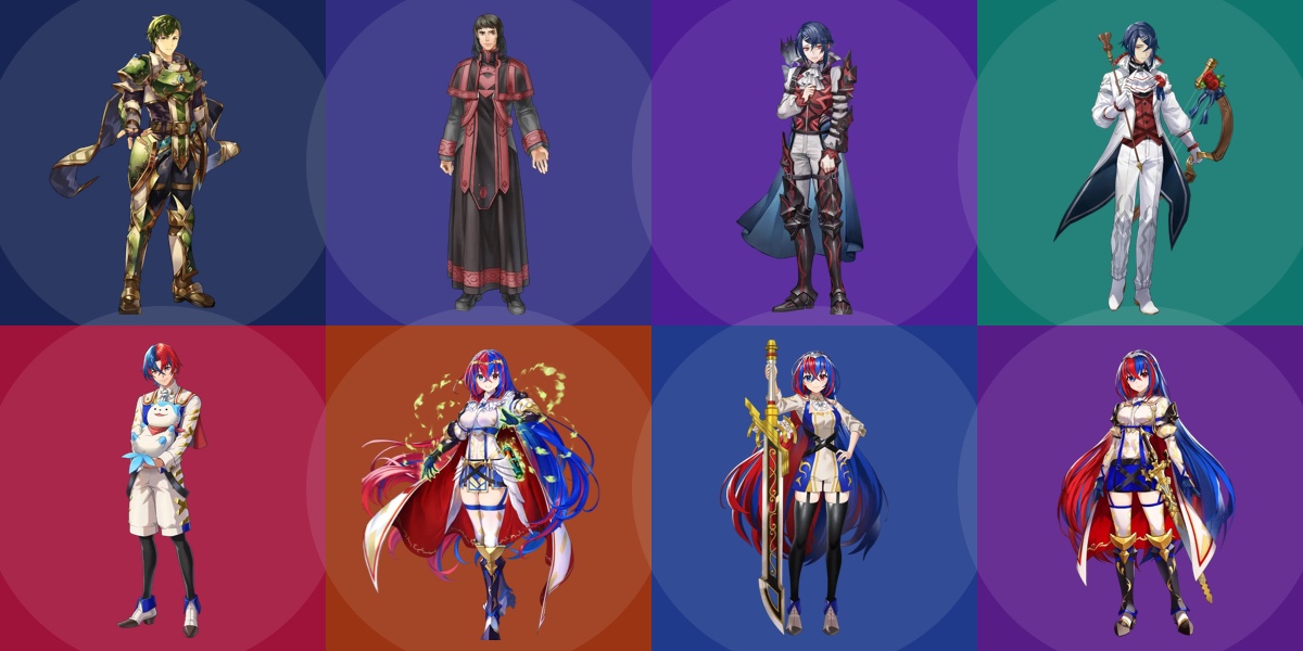 Portada Página para colorear - Fire Emblem Heroes: Heróis
