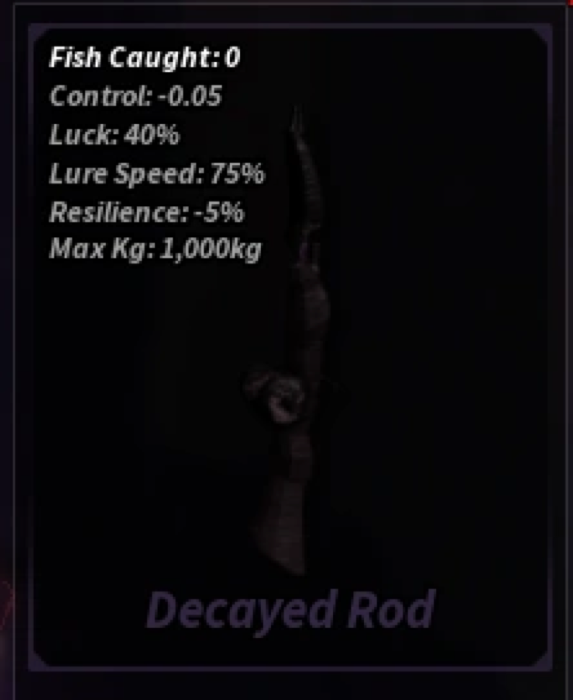 Decayed Rod