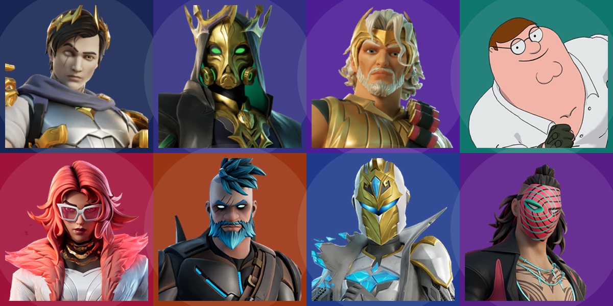 Cover Coloring Page - Fortnite: Trajes Lendários