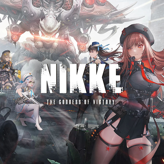 Cover Coloring Page - Goddess of Victory: Nikke