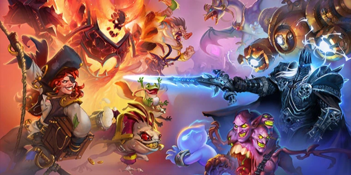 Cover Coloring Page - Hearthstone Battlegrounds: Heróis