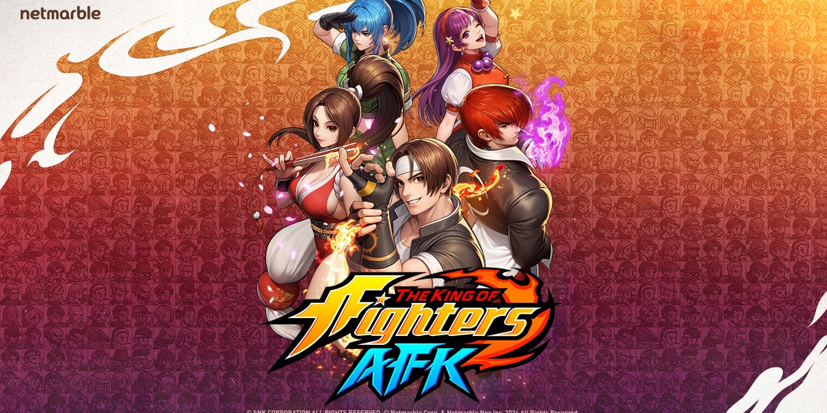 Cover Coloring Page - The King of Fighters AFK: Lutadores