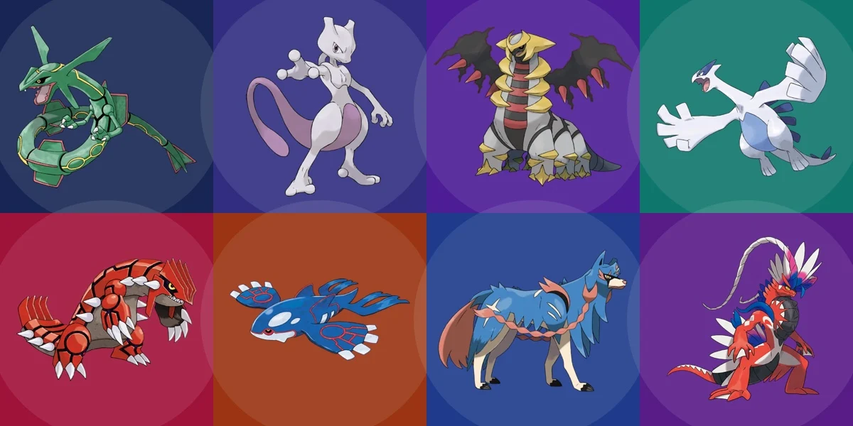 Cover Coloring Page - Legendary Pokémon
