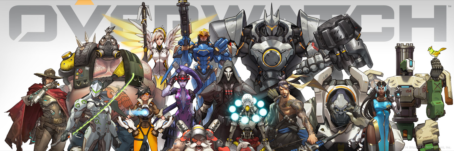 Cover Coloring Page - Overwatch