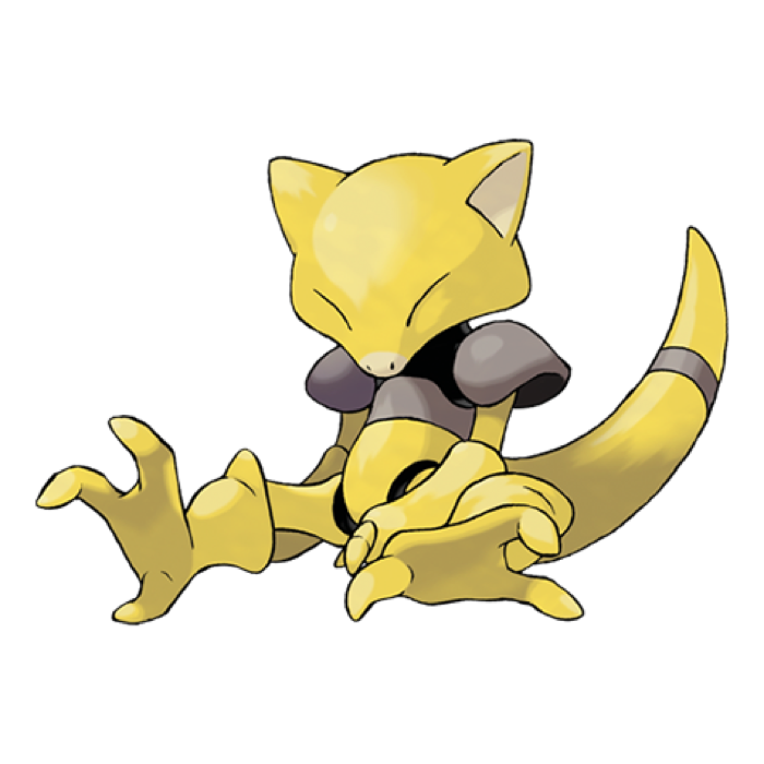 Abra Coloring Page - Pokémon Gen 1