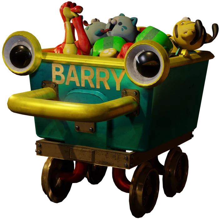 Barry Página para colorear - Poppy Playtime: Mascotes