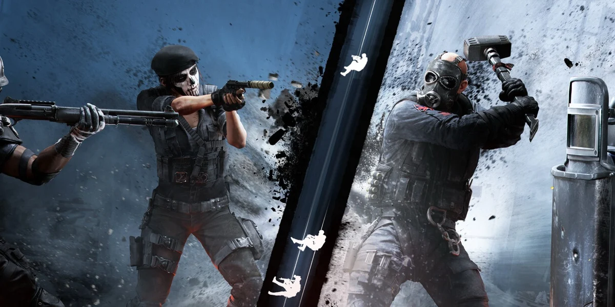 Cover Coloring Page - Rainbow Six Siege