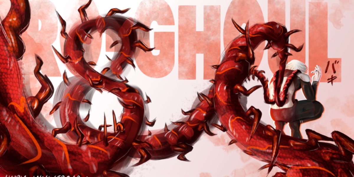 Portada Página para colorear - Ro-Ghoul: Kagune e Quinque