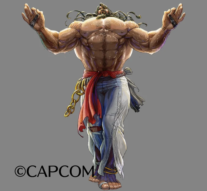Arjun Página para colorear - Street Fighter 6
