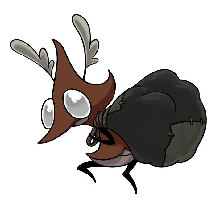 Grindle Coloring Page - Hollow Knight: Silksong - Personagens