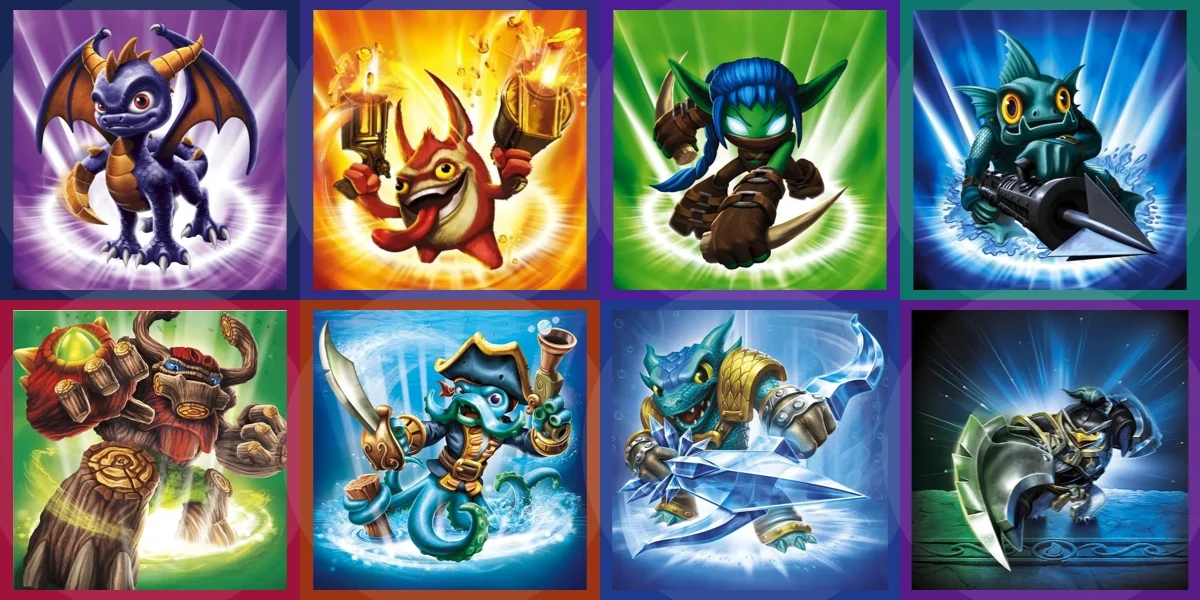 Cover Coloring Page - Skylanders