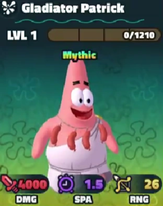 Gladiador Patrick