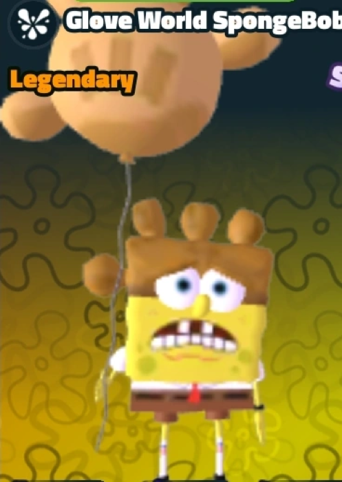 Glove World Spongebob