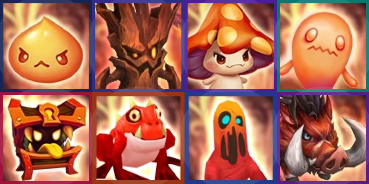 Cover Coloring Page - Summoners War: Monstros