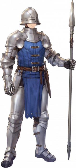 Knighted Pikeman Página para colorear - Sword of Convallaria: Personagens
