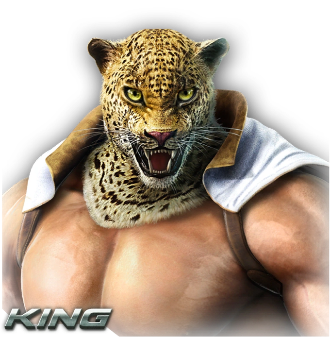 King Coloring Page - Tekken 7