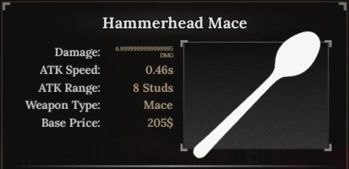 Hammerhead Mace