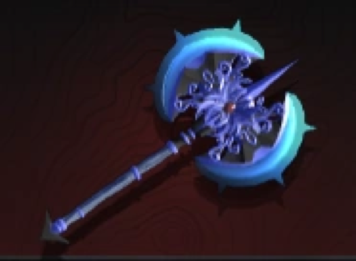Ornate Short Axe
