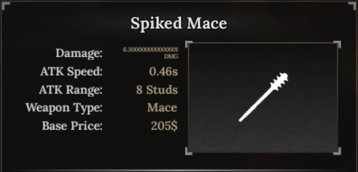 Spiked Mace