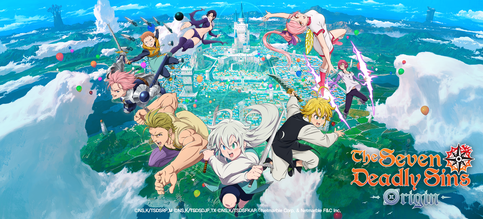 Cover Coloring Page - The Seven Deadly Sins: Origin