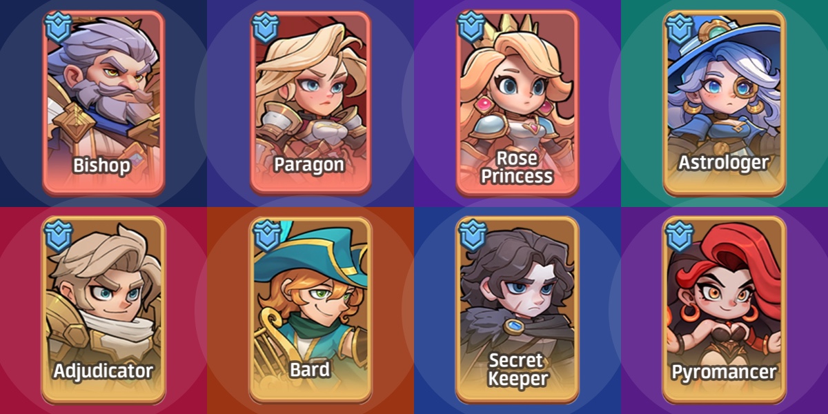 Capa Página para colorir - Top Heroes