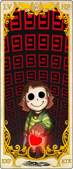 Chara Página para colorear - Undertale