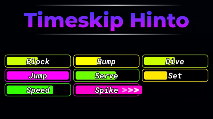 Timeskip Hinto