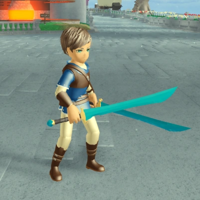 Crystal Longsword