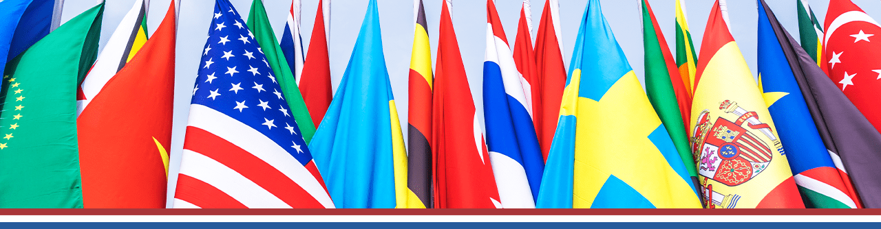 Cover Coloring Page - Flags of World - Countries