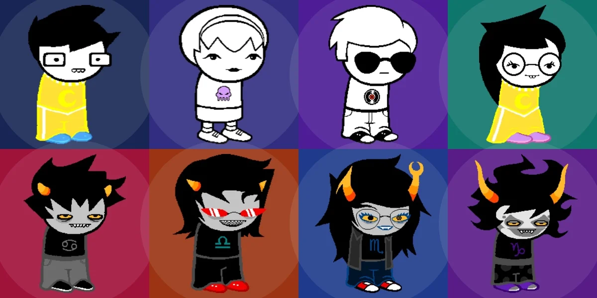 Cover Coloring Page - Homestuck