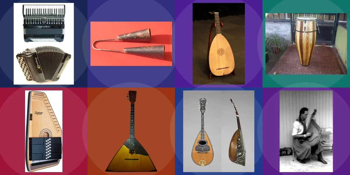 Cover Coloring Page - Instrumentos Musicais