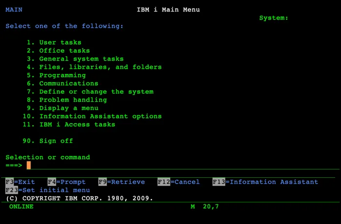 Ibm I