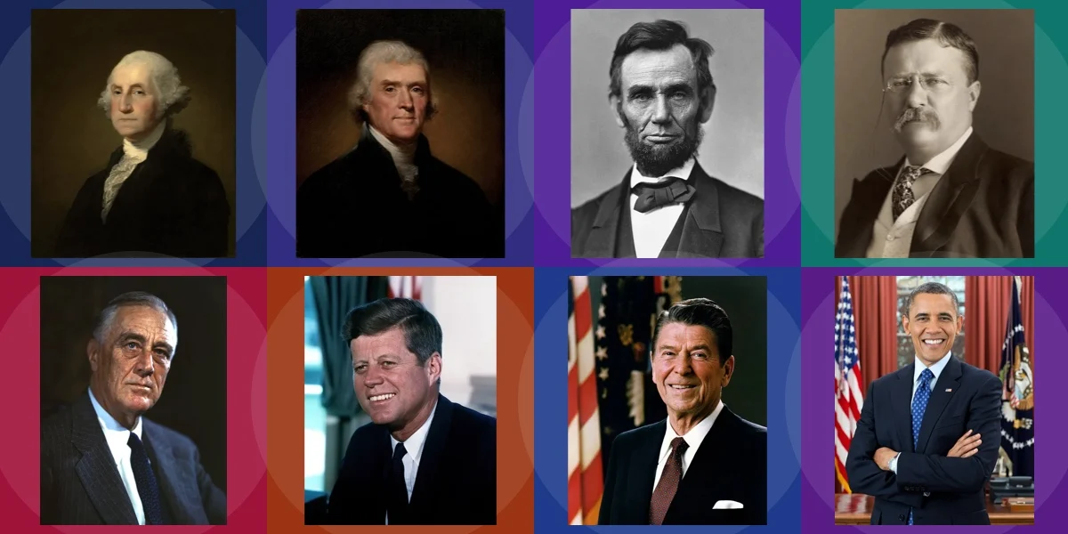 Cover Coloring Page - US Presidents