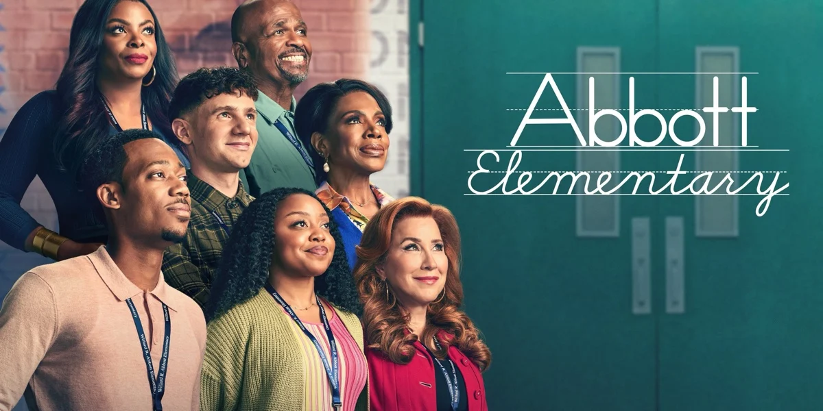 Portada Página para colorear - Abbott Elementary