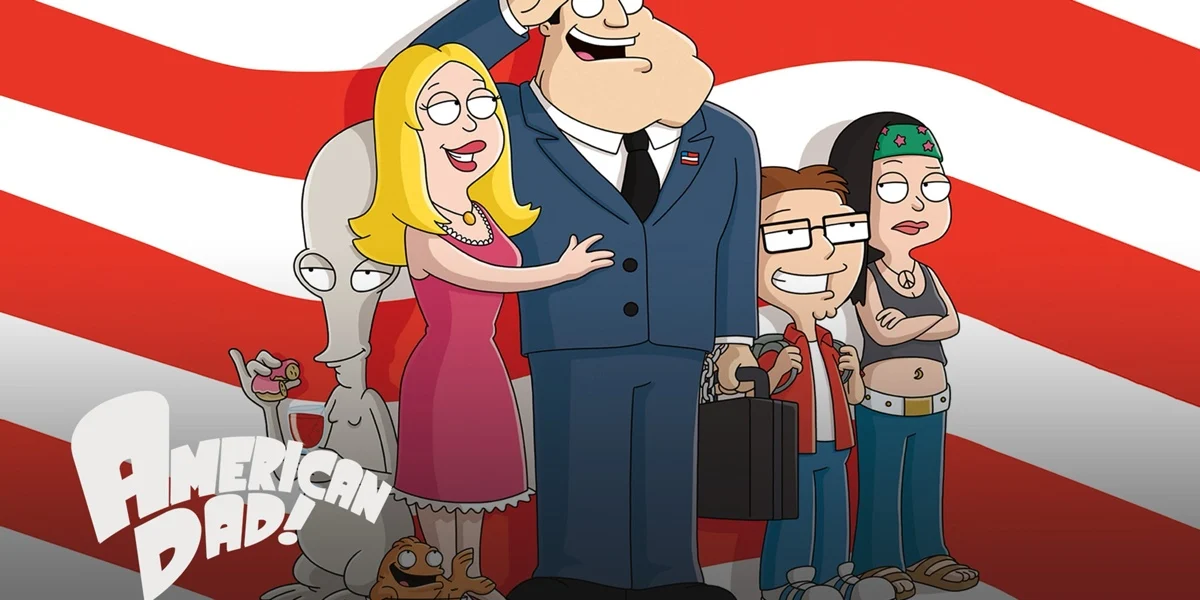 Cover Coloring Page - American Dad!