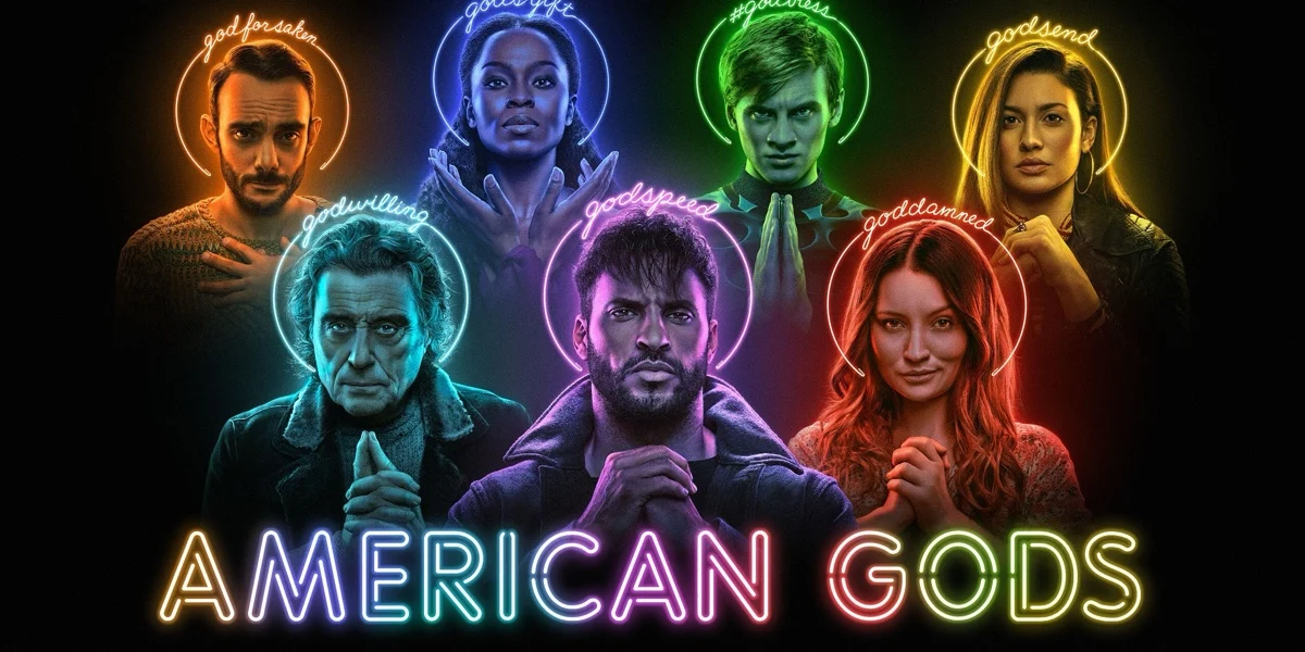 Cover Coloring Page - American Gods