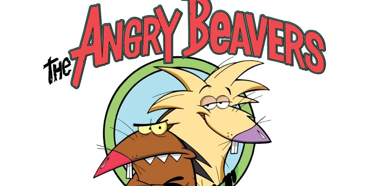 Cover Coloring Page - The Angry Beavers