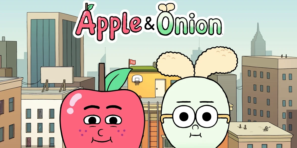 Cover Coloring Page - Apple & Onion