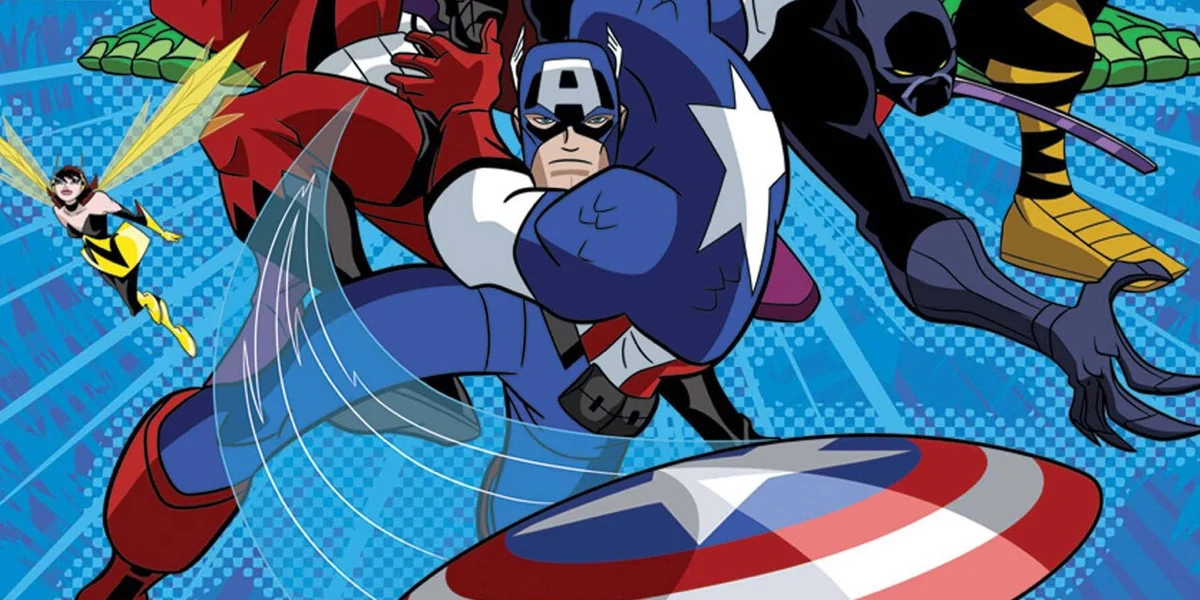 Cover Coloring Page - The Avengers: Earth's Mightiest Heroes