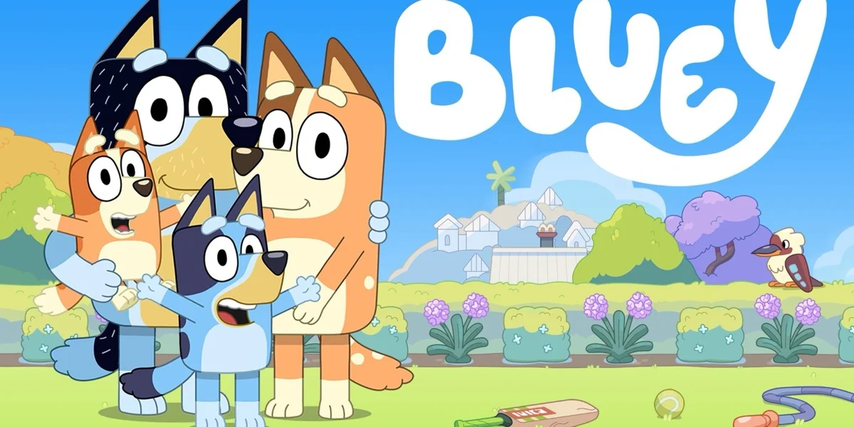 Cover Coloring Page - Bluey