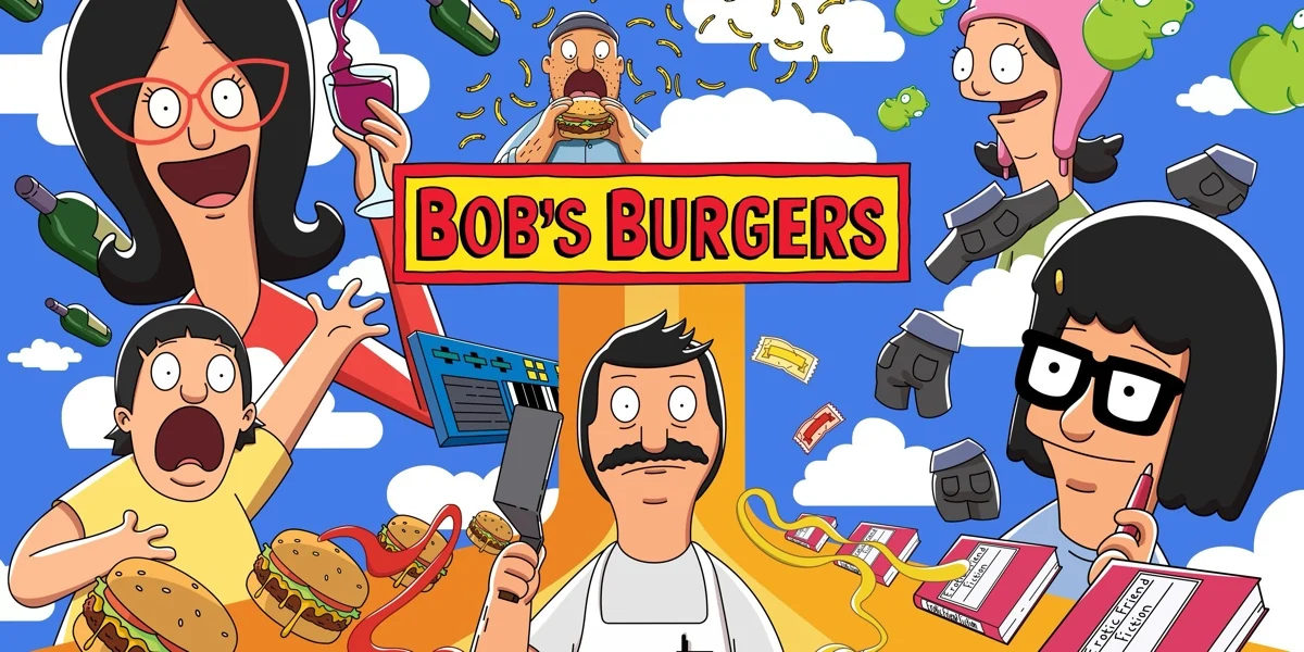 Cover Coloring Page - Bob's Burgers