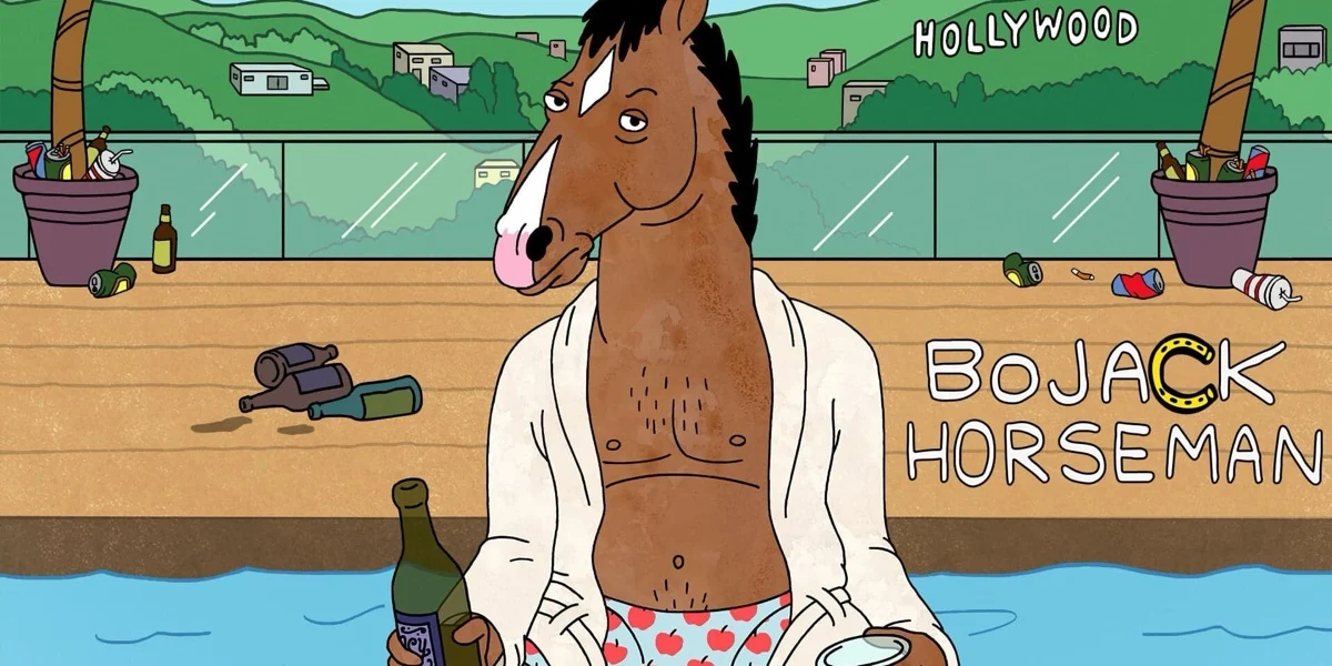 Cover Coloring Page - BoJack Horseman