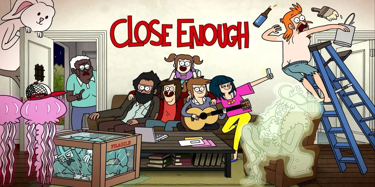 Cover Coloring Page - Close Enough