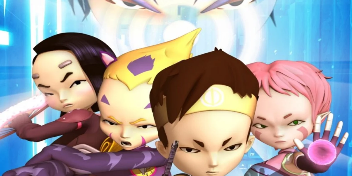 Cover Coloring Page - Code Lyoko
