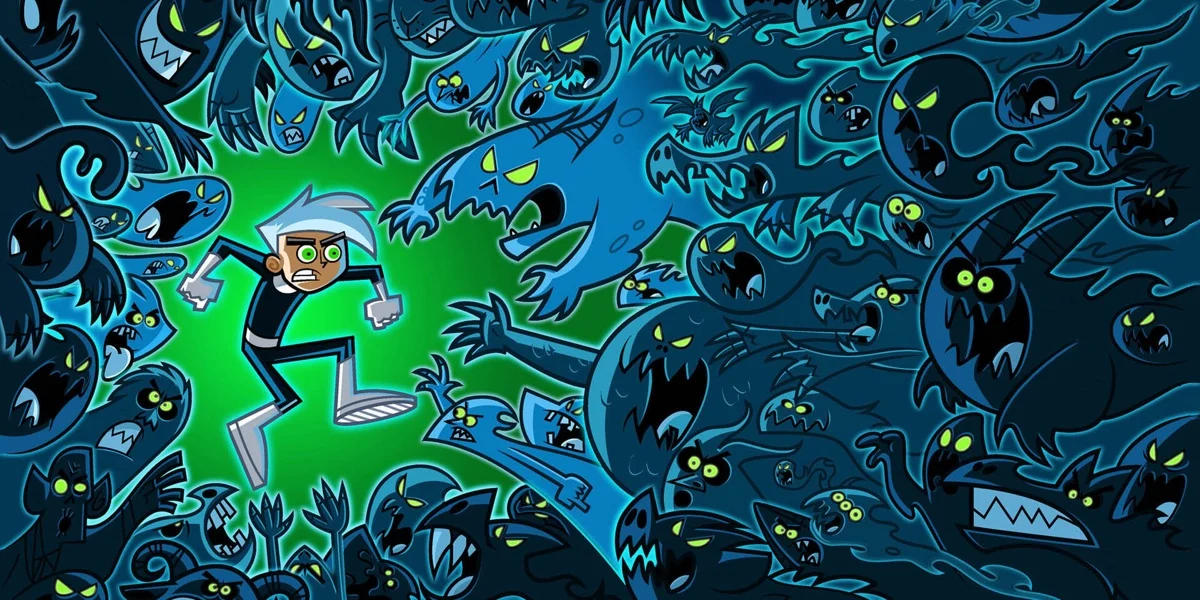 Cover Coloring Page - Danny Phantom