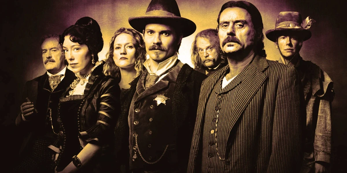 Cover Coloring Page - Deadwood