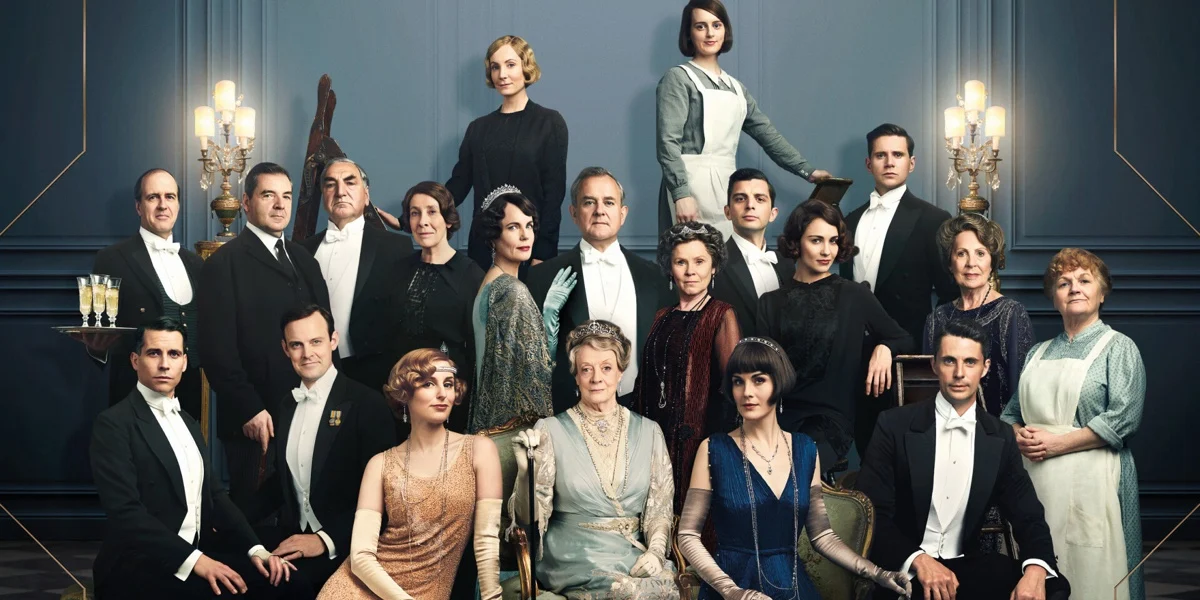 Cover Coloring Page - Downton Abbey