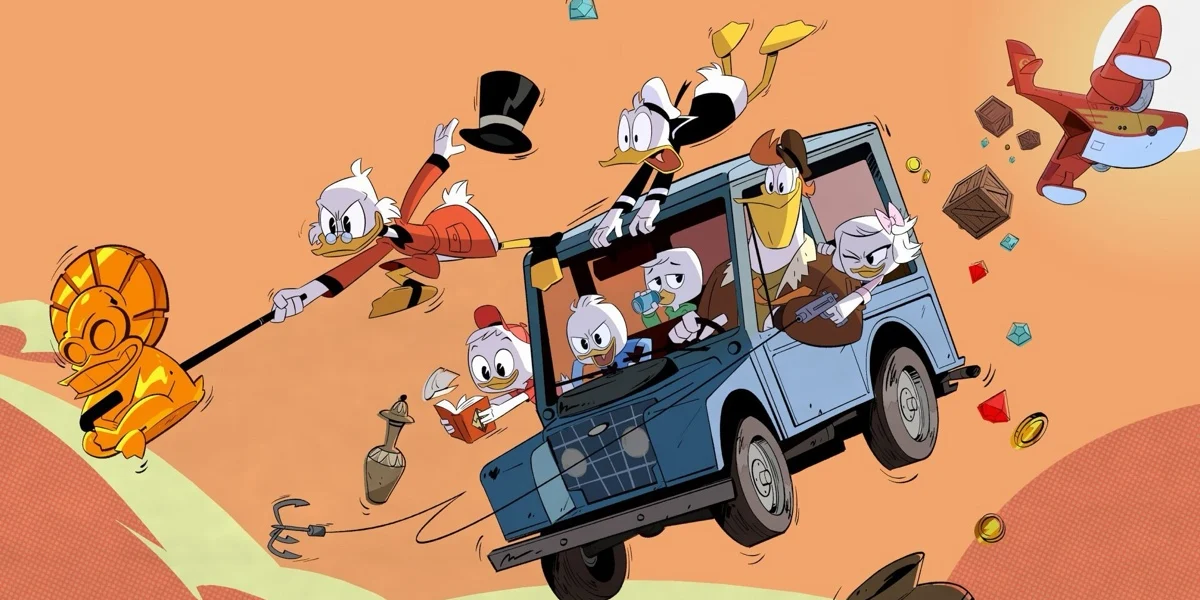 Cover Coloring Page - DuckTales (2017)