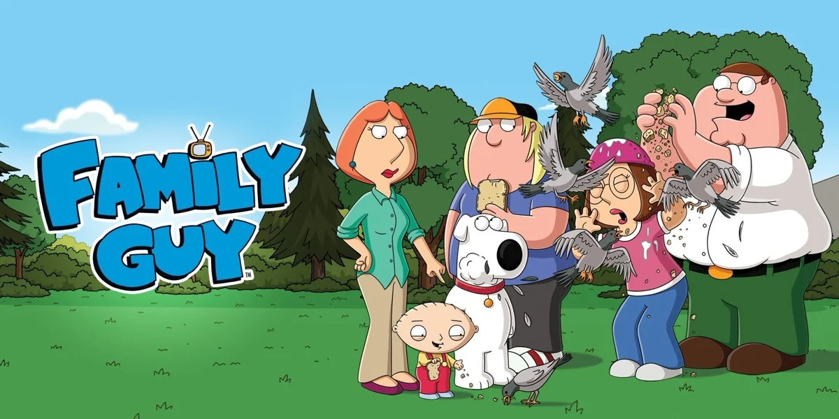 Cover Coloring Page - Family Guy