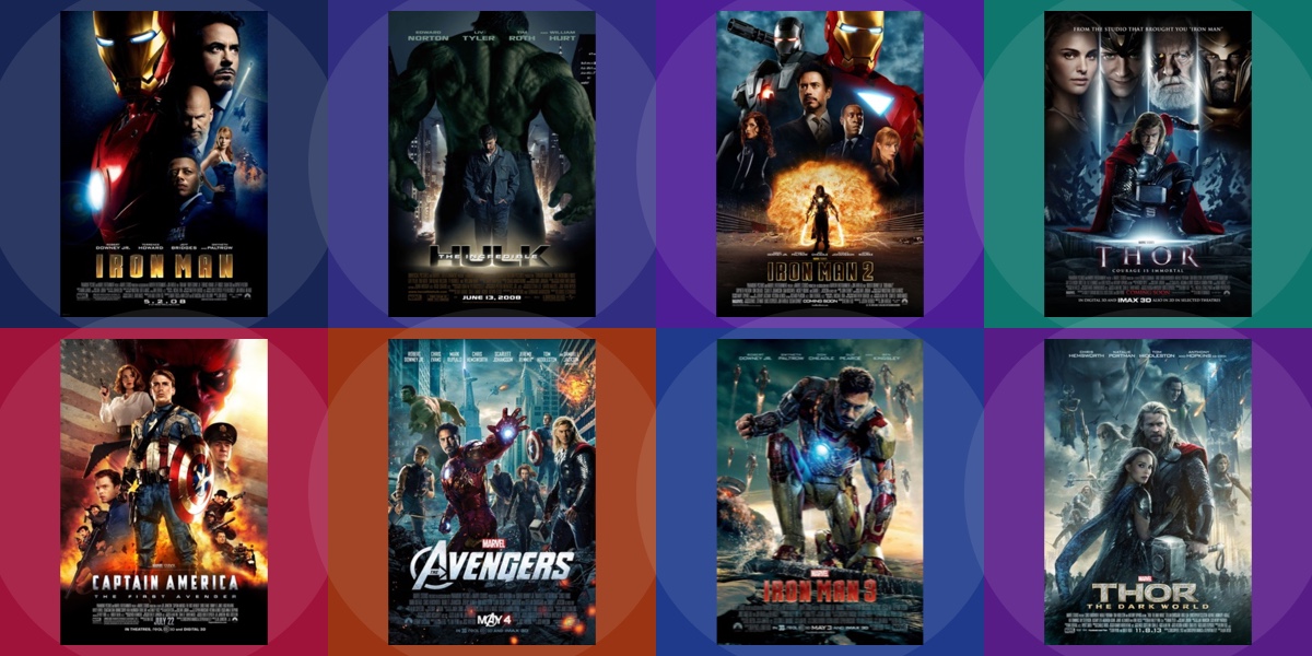 Cover Coloring Page - Filmes do Universo Cinematográfico Marvel